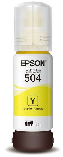 Refil De Tinta Epson T504122-br Amarela Original Para L4150 L4160 L6171